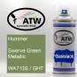 Preview: Hummer, Swerve Green Metallic, WA713S / GHT: 400ml Sprühdose, von ATW Autoteile West.